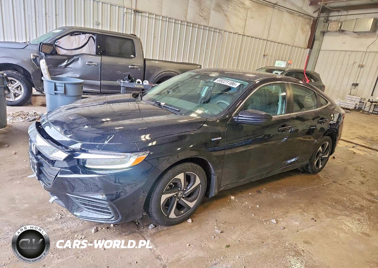 2022 Honda Insight Ex VIN:19XZE4F55NE011402 - 1