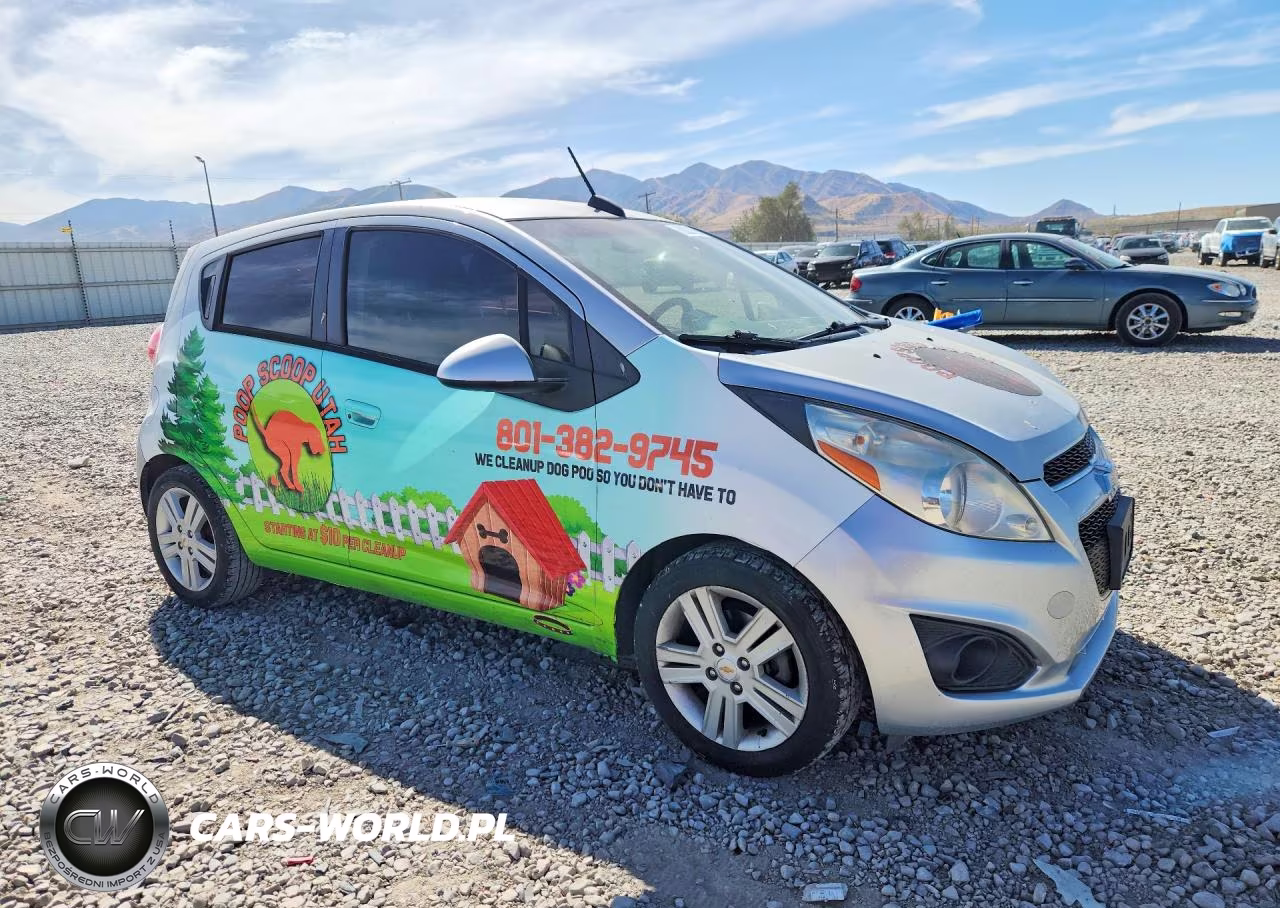2015 Chevrolet Spark Ls VIN:KL8CB6S92FC753454 - 4