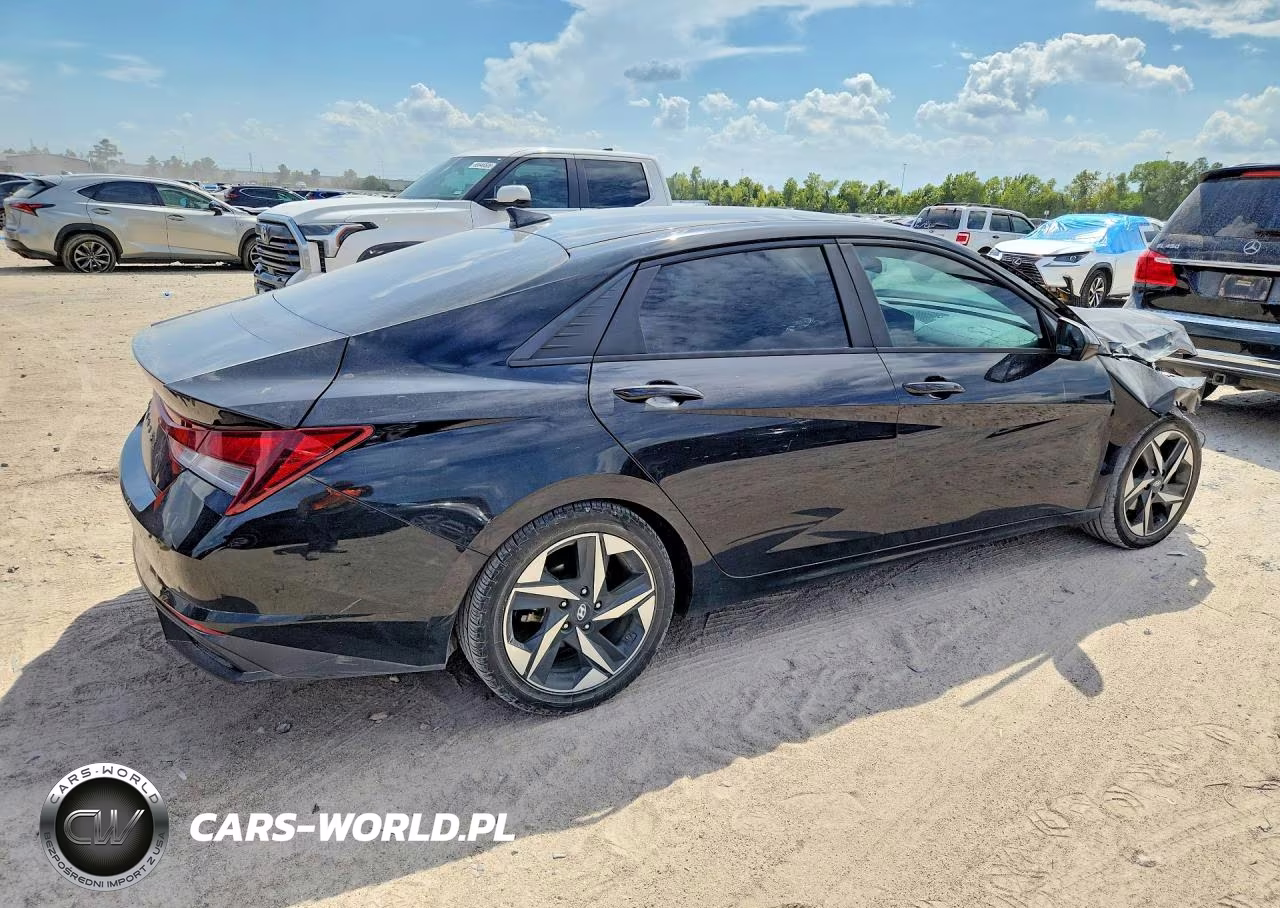 2023 Hyundai Elantra Sel VIN:KMHLS4AG0PU410502 - 3