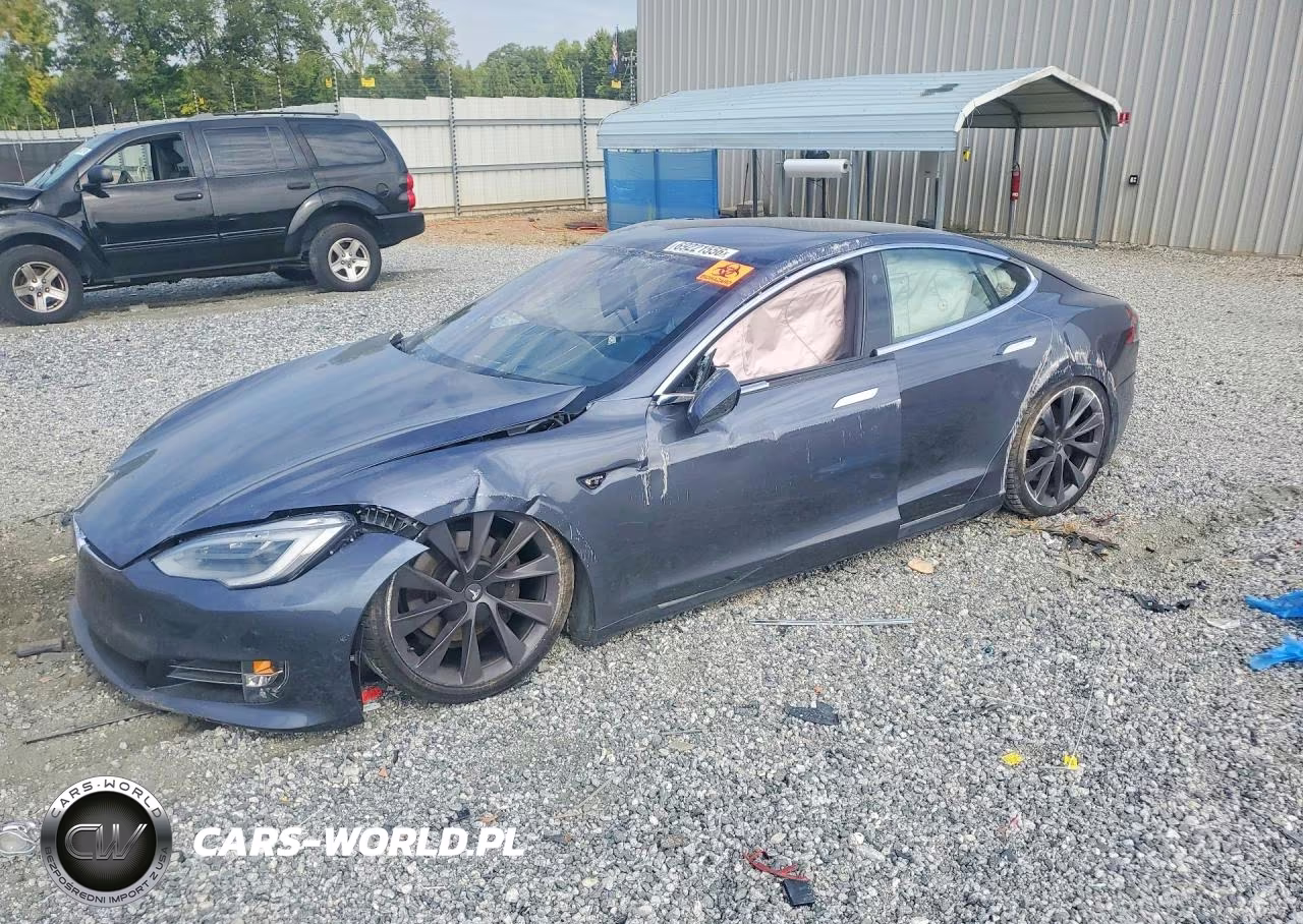 2021 Tesla Model S VIN:5YJSA1E21MF424607 - 1