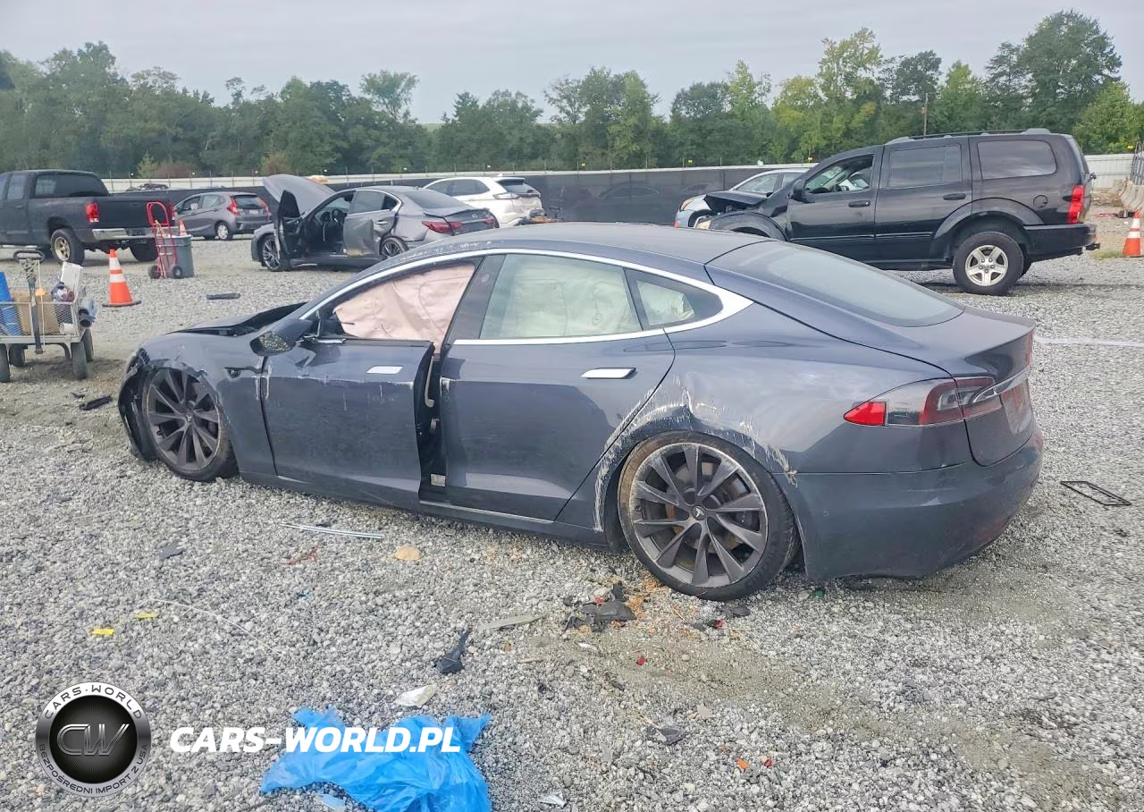 2021 Tesla Model S VIN:5YJSA1E21MF424607 - 2
