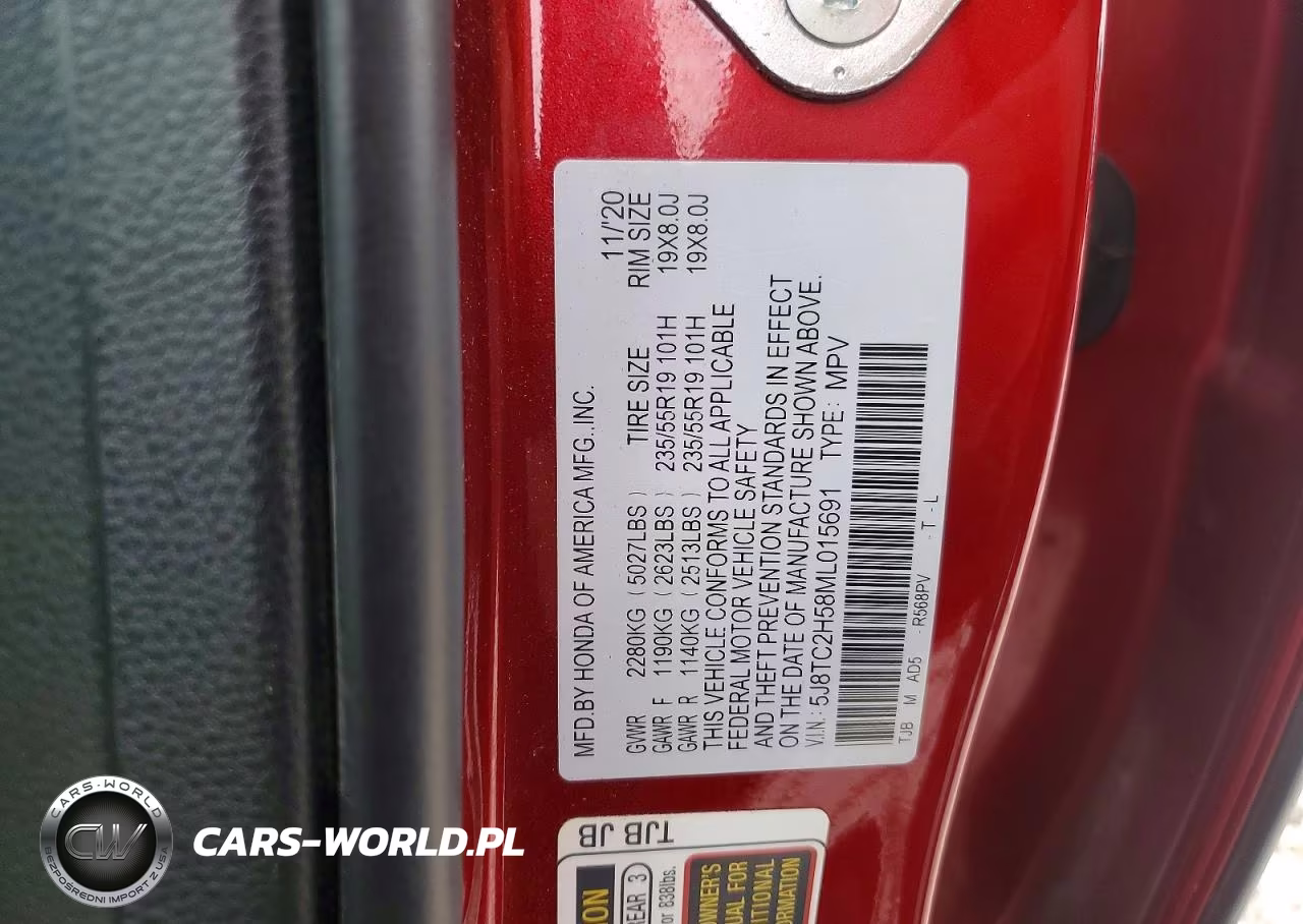 2021 Acura Rdx Technology VIN:5J8TC2H58ML015691 - 13