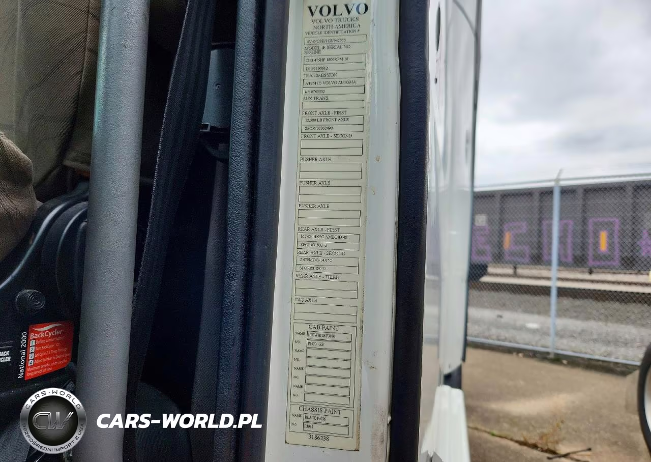 2016 Volvo Vn Vnl VIN:4V4NC9EJ1GN942000 - 13
