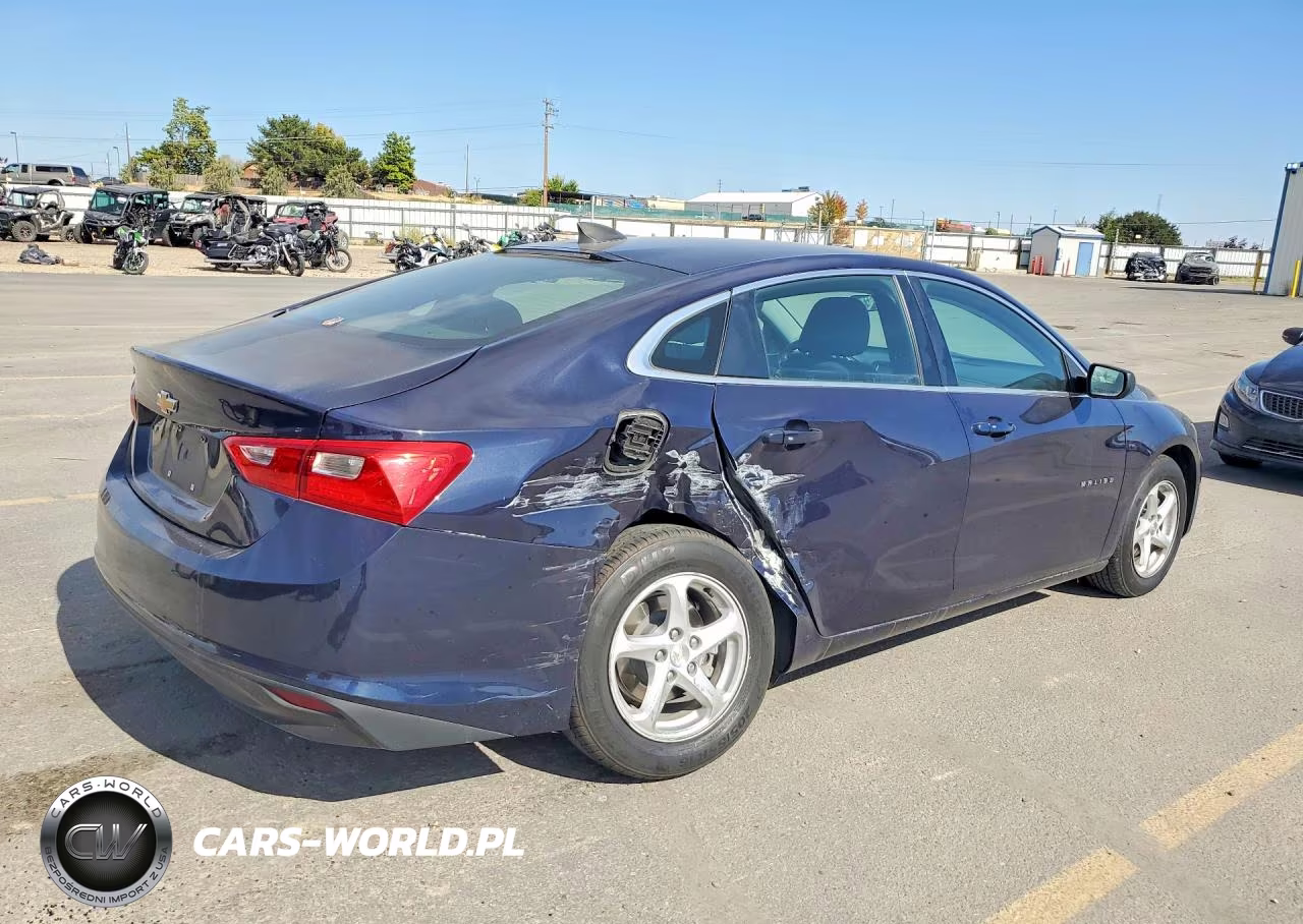 2017 Chevrolet Malibu Ls VIN:1G1ZC5ST4HF260289 - 3