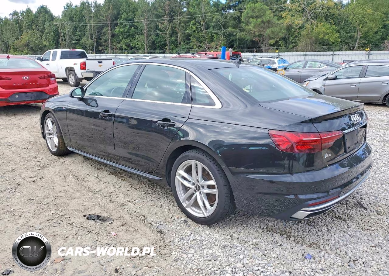 2024 Audi A4 Quattro VIN:WAUEAAF4XRN007120 - 2