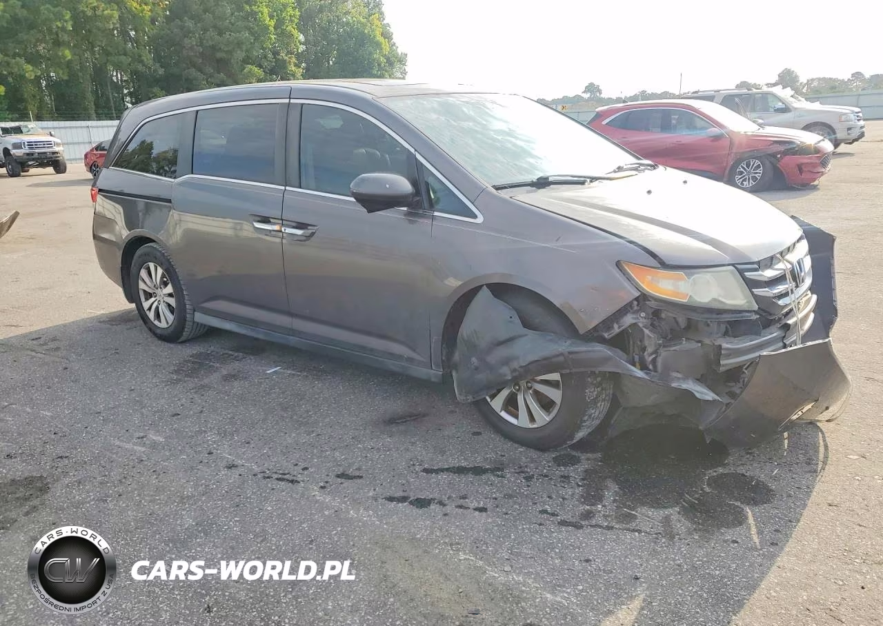 2015 Honda Odyssey Exl VIN:5FNRL5H64FB022582 - 4