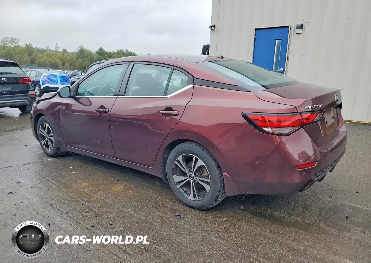 2022 Nissan Sentra Sv VIN:3N1AB8CV7NY221132 - 2