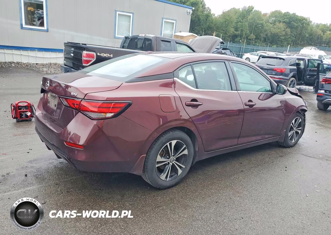 2022 Nissan Sentra Sv VIN:3N1AB8CV7NY221132 - 3