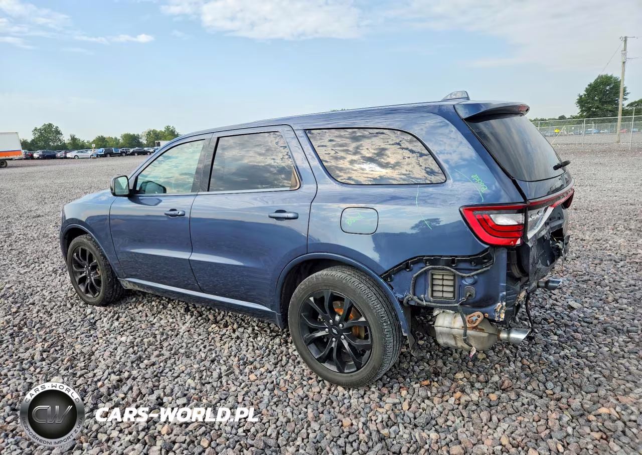 2019 Dodge Durango Gt VIN:1C4RDJDGXKC692049 - 2