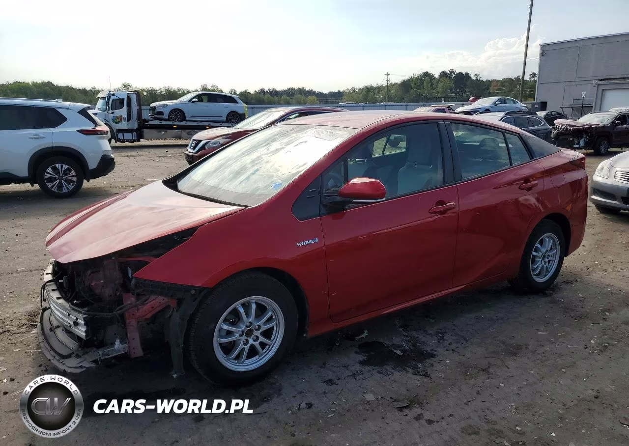 2019 Toyota Prius Le VIN:JTDKARFU8K3079469 - 1