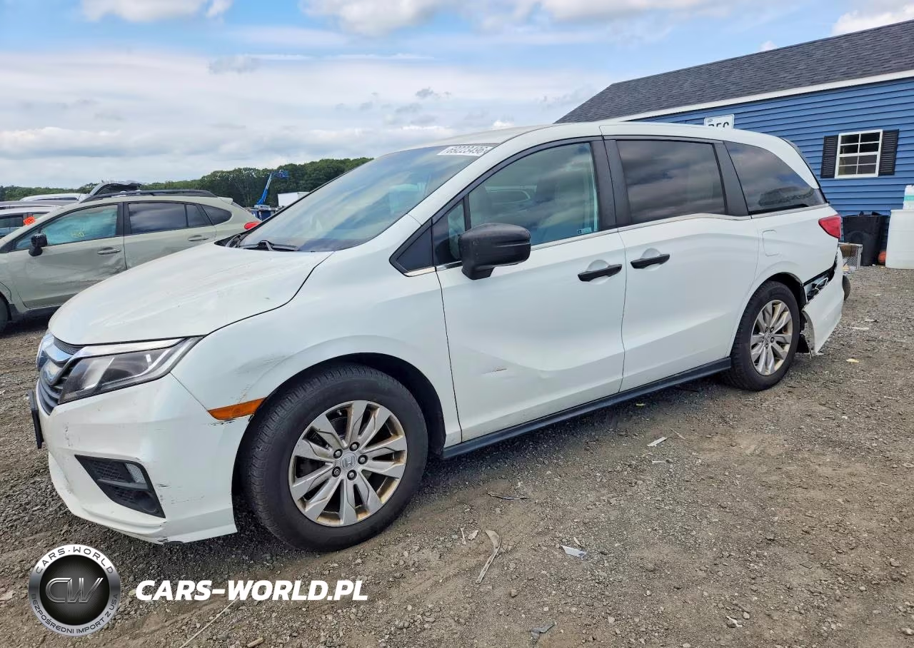 2020 Honda Odyssey Lx VIN:5FNRL6H26LB036224 - 1
