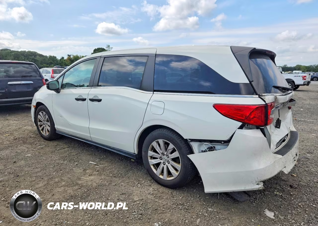 2020 Honda Odyssey Lx VIN:5FNRL6H26LB036224 - 2