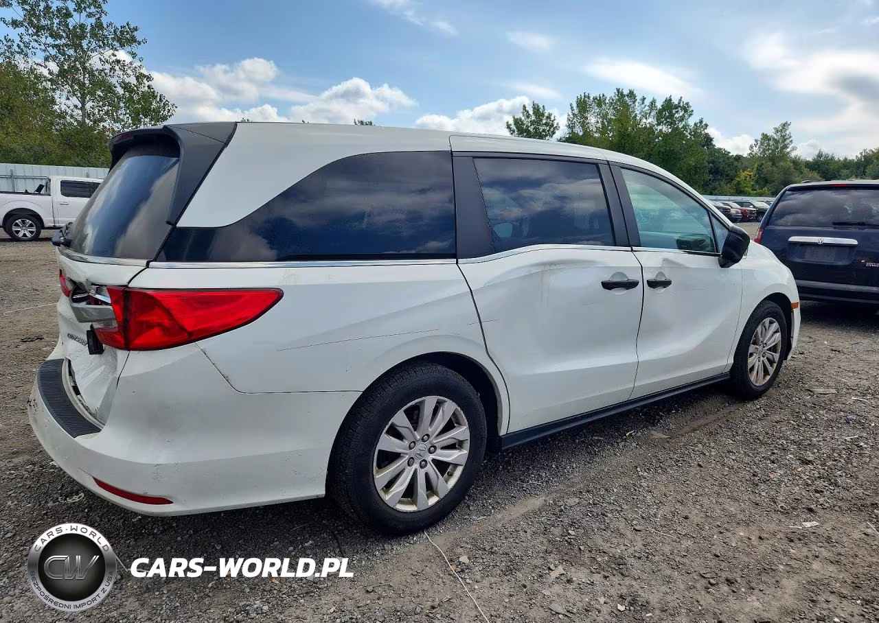 2020 Honda Odyssey Lx VIN:5FNRL6H26LB036224 - 3