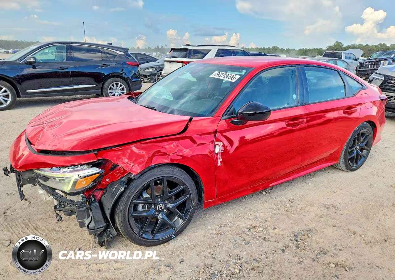 2025 Honda Civic Sport VIN:2HGFE2F54SH579424 - 1