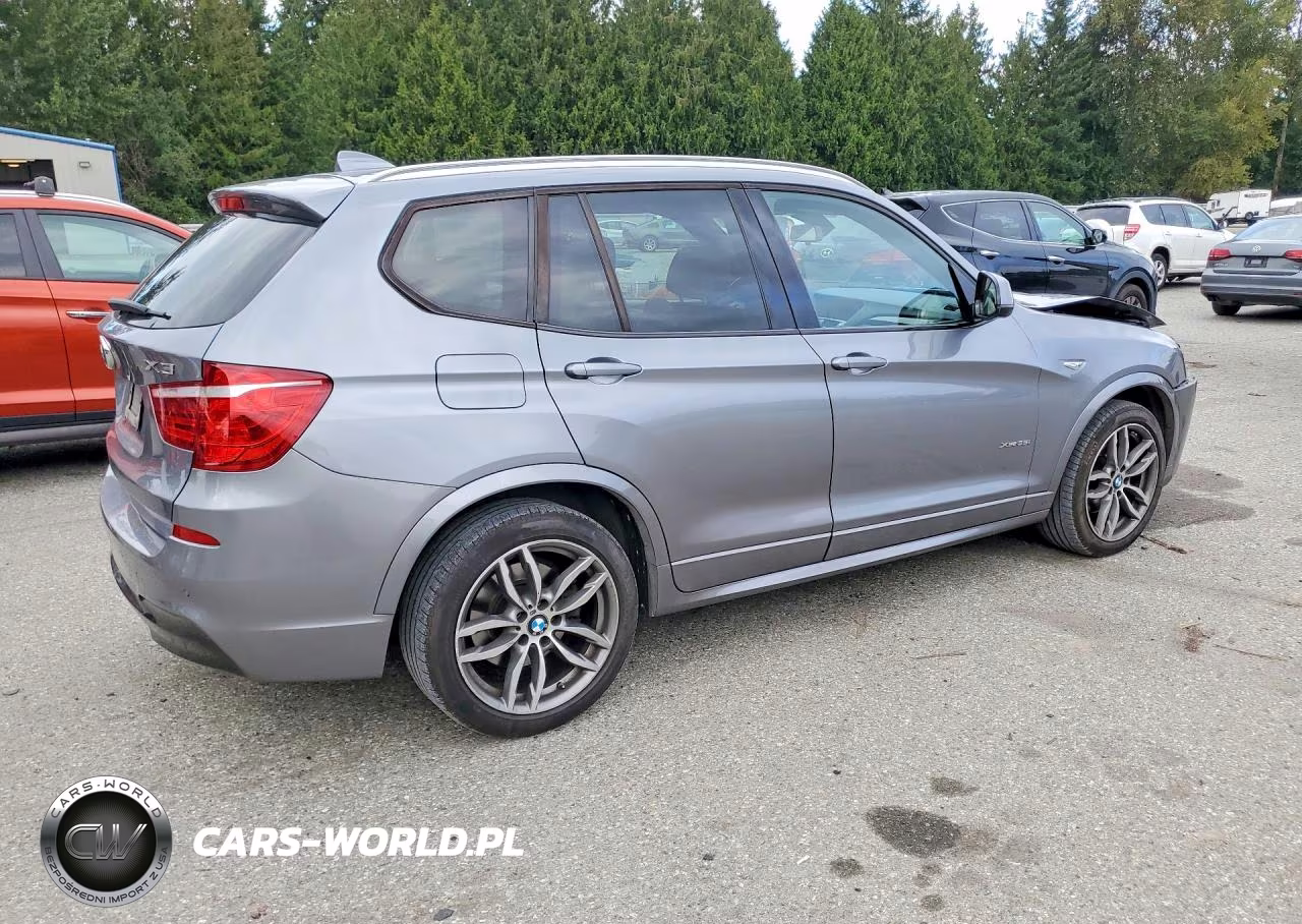 2016 BMW X3 xDrive35I VIN:5UXWX7C53G0S17573 - 3