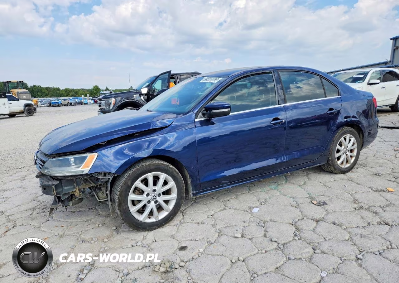 2013 Volkswagen Jetta Se VIN:3VWDX7AJ3DM450318 - 1