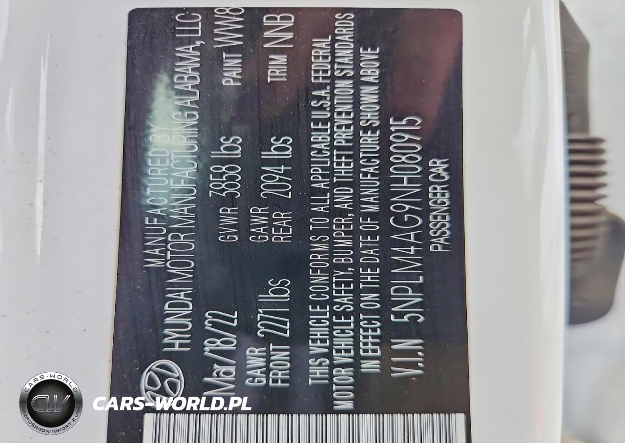 2022 Hyundai Elantra Sel VIN:5NPLM4AG9NH080915 - 13
