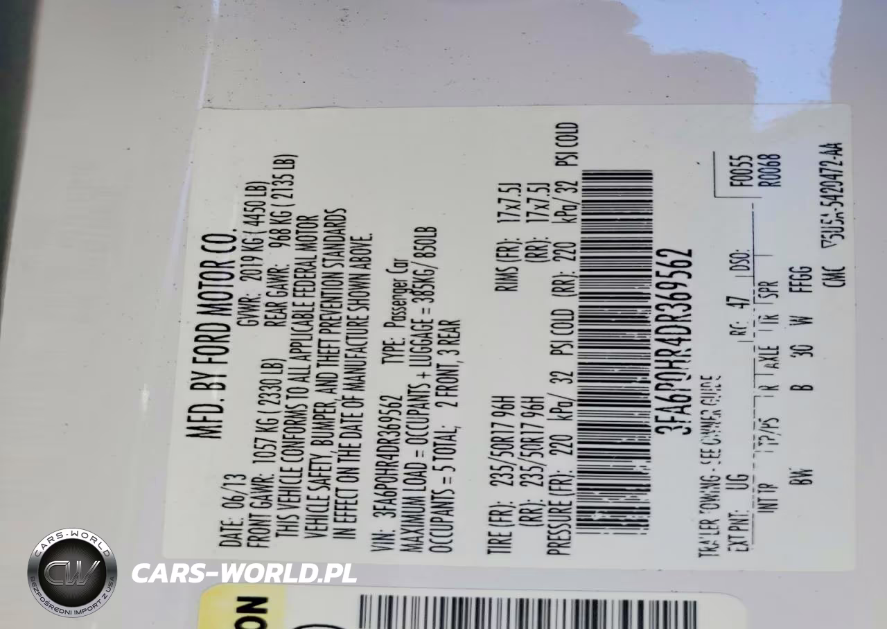 2013 Ford Fusion Se VIN:3FA6P0HR4DR369562 - 13