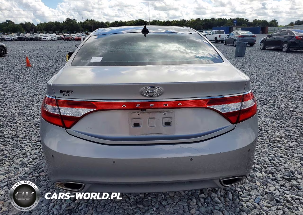 2012 Hyundai Azera Base VIN:KMHFH4JG0CA166082 - 6