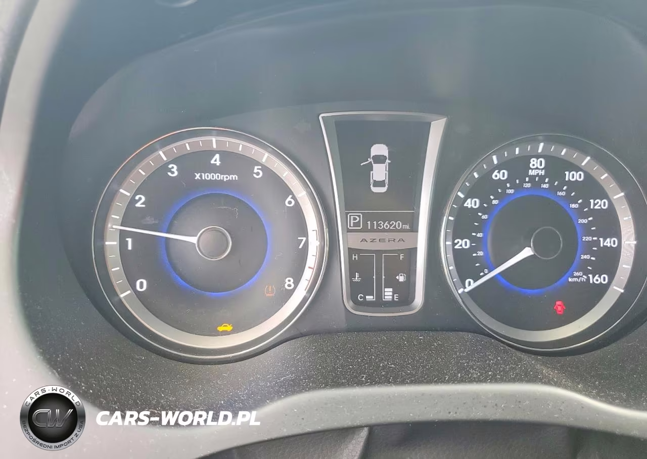 2012 Hyundai Azera Base VIN:KMHFH4JG0CA166082 - 9