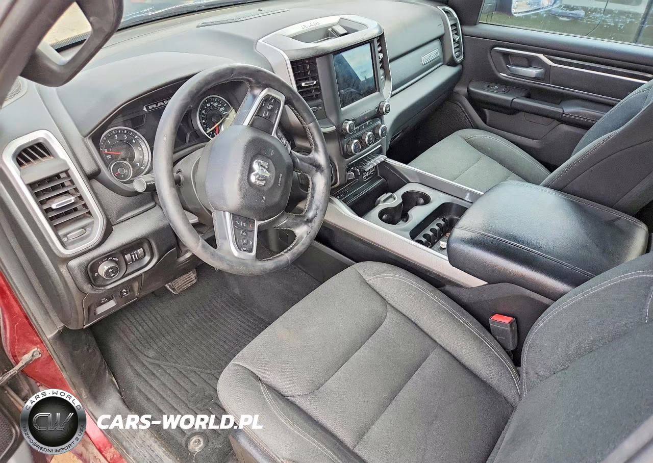2019 Ram 1500 Big Horn-Lone Star VIN:1C6RREBTXKN519524 - 8