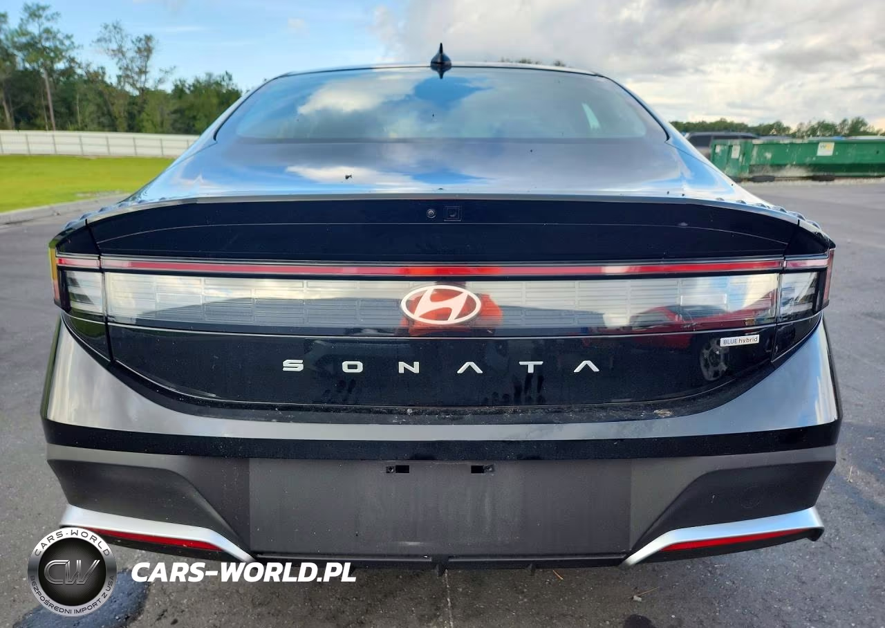 2026 Hyundai Sonata Hybrid Blue VIN:KMHL24JJ1TA166673 - 6