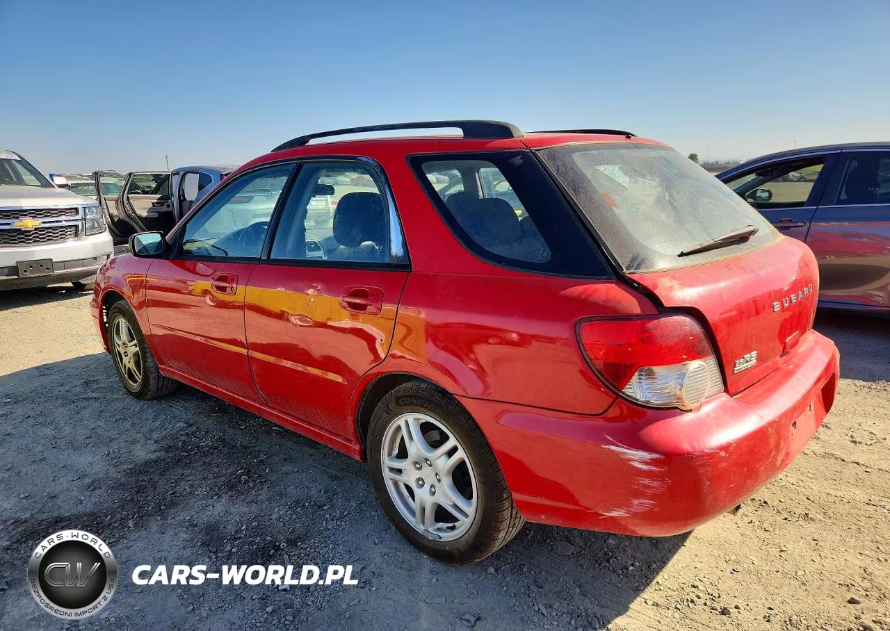 2005 Subaru Impreza Rs VIN:JF1GG67555G807939 - 2