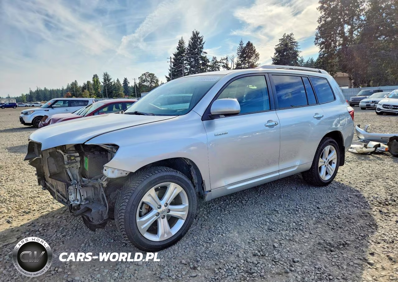 2009 Toyota Highlander Limited VIN:JTEES42A292139671 - 1