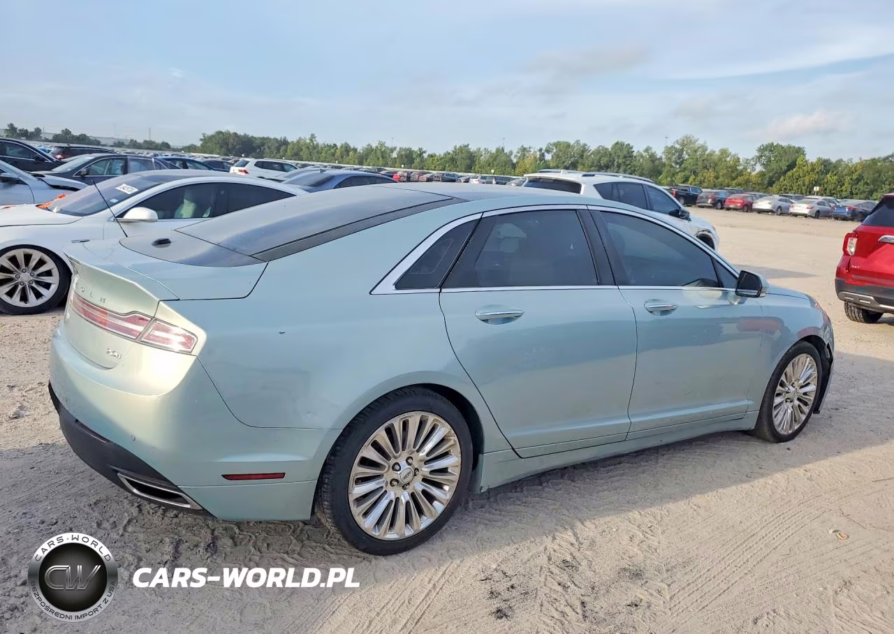 2013 Lincoln Mkz Hybrid VIN:3LN6L2LU3DR825480 - 3