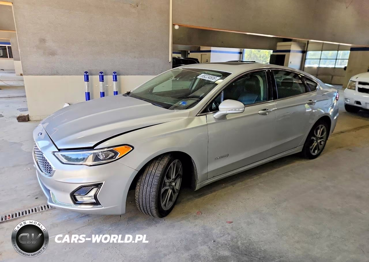 2019 Ford Fusion Titanium VIN:3FA6P0RU6KR138307 - 1