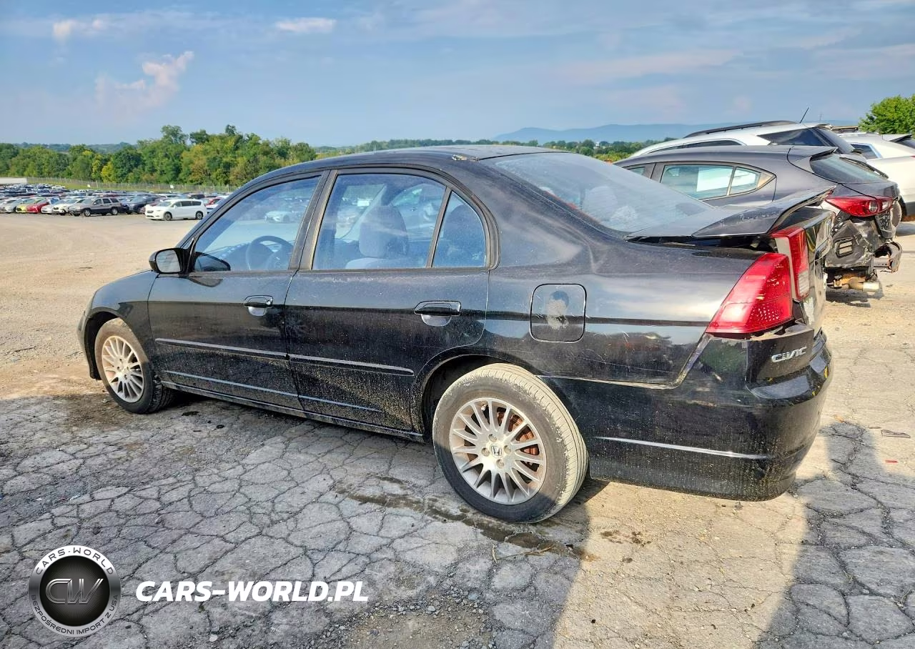 2005 Honda Civic Ex VIN:2HGES26785H612774 - 2