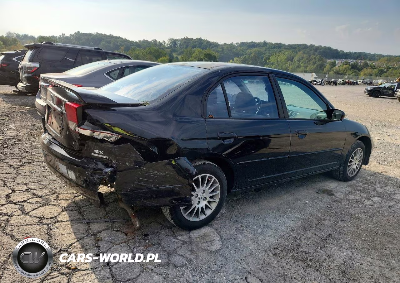 2005 Honda Civic Ex VIN:2HGES26785H612774 - 3