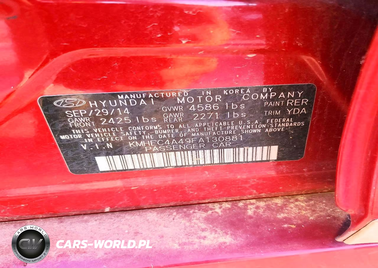 2015 Hyundai Sonata Hybrid Base VIN:KMHEC4A49FA130881 - 12