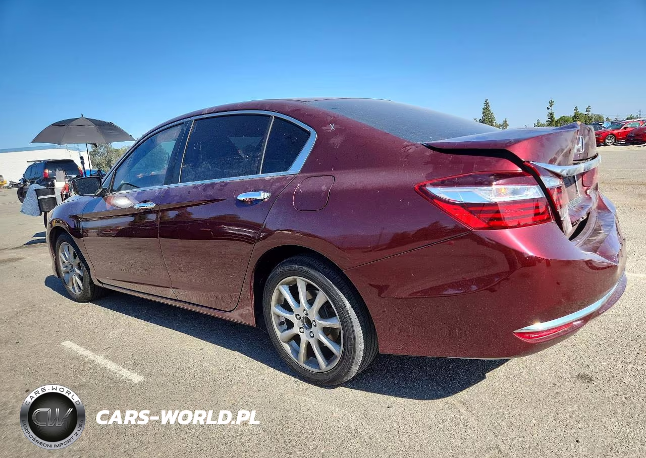 2016 Honda Accord Lx VIN:1HGCR2F37GA206986 - 2