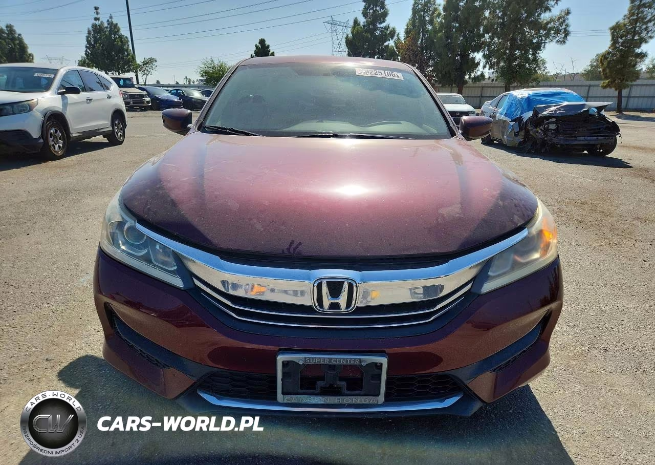 2016 Honda Accord Lx VIN:1HGCR2F37GA206986 - 5