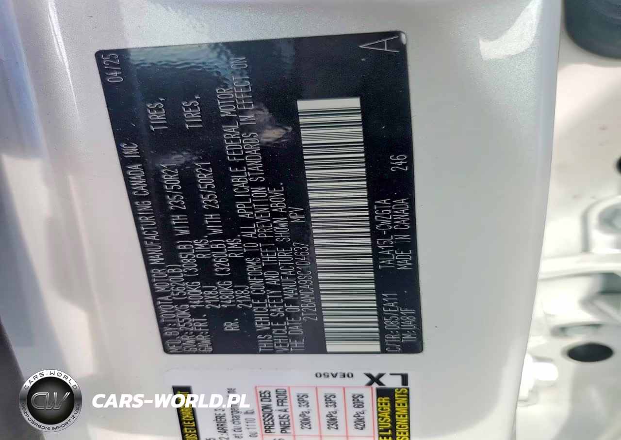 2025 Lexus Rx 350 Premium VIN:2T2BAMCA9SC104637 - 14