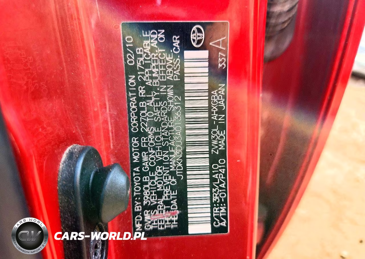 2010 Toyota Prius Iv VIN:JTDKN3DU3A0136312 - 12