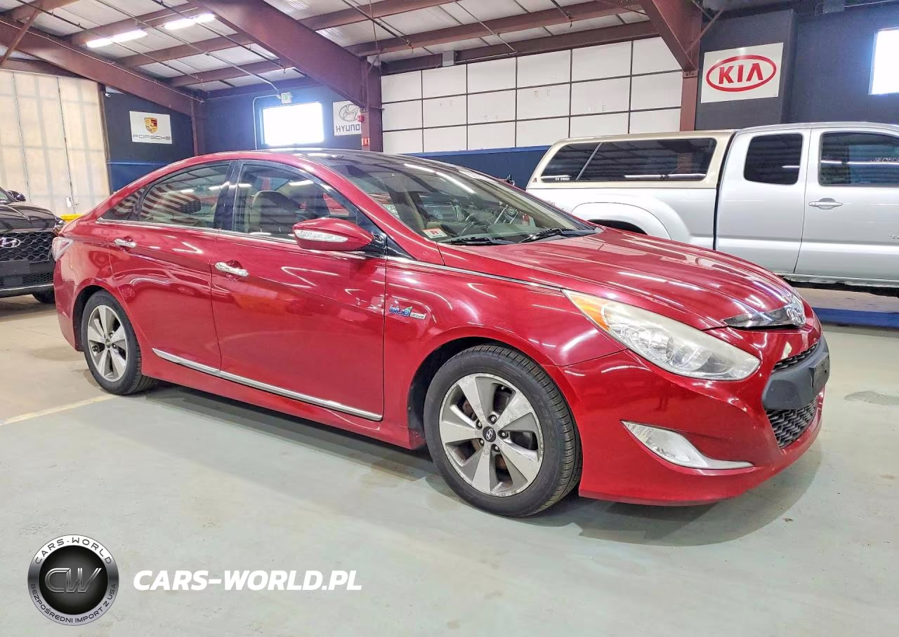 2011 Hyundai Sonata Hybrid VIN:KMHEC4A48BA018664 - 4