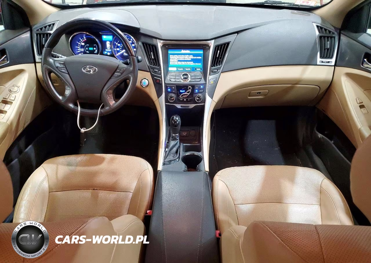 2011 Hyundai Sonata Hybrid VIN:KMHEC4A48BA018664 - 8