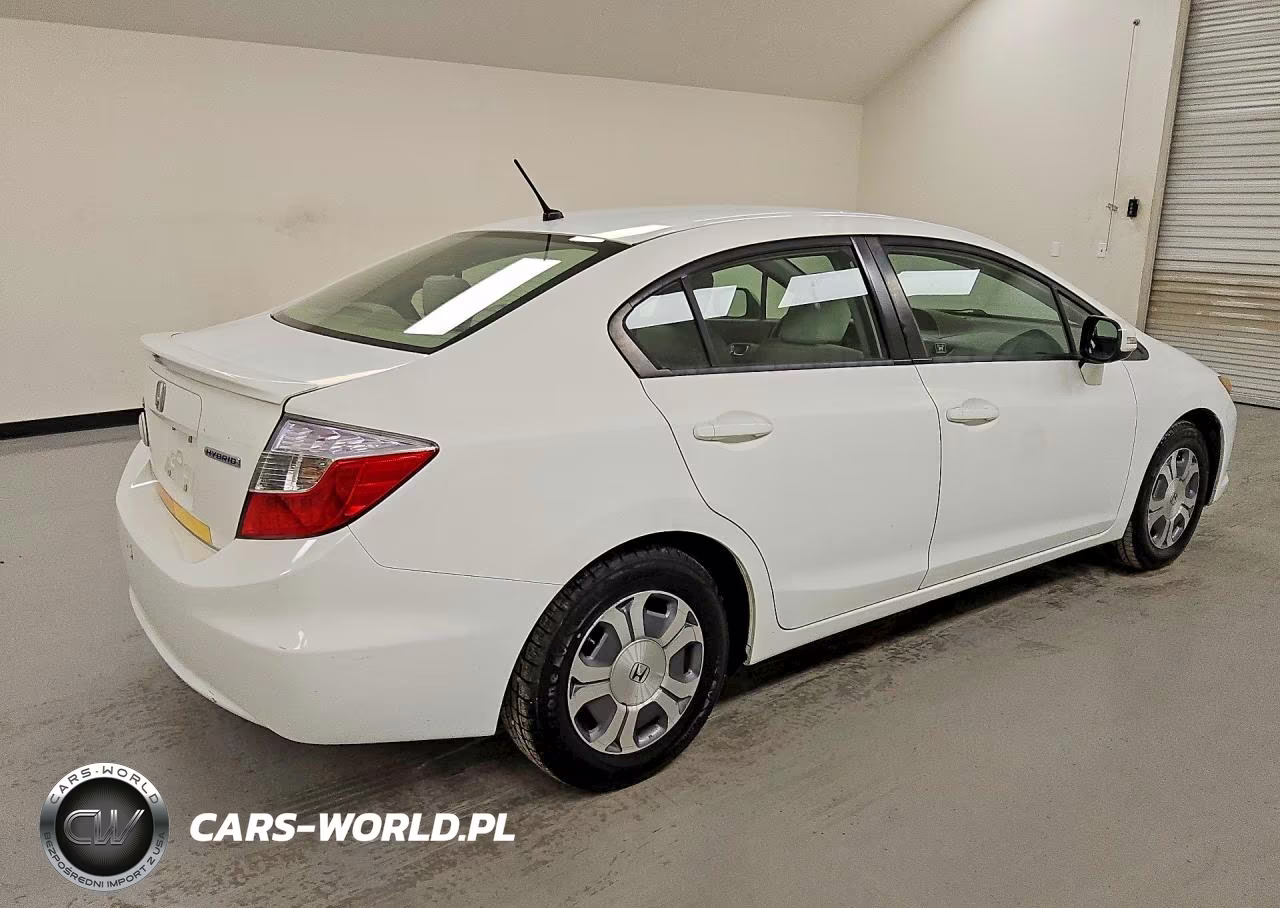 2012 Honda Civic Hybrid VIN:JHMFB4F20CS000835 - 3