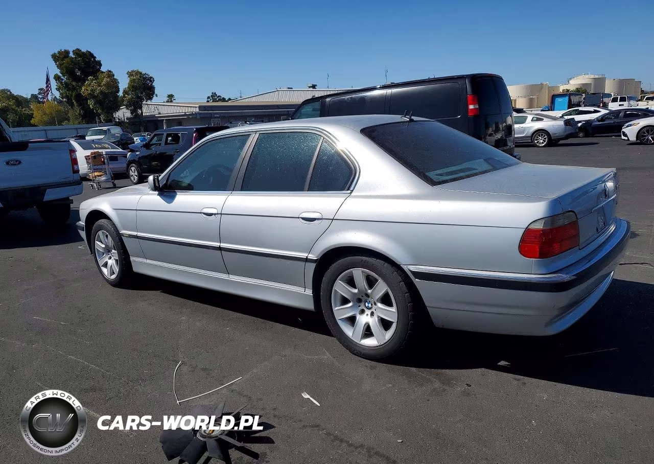 2001 BMW 740 I Automatic VIN:WBAGG83461DN89232 - 2