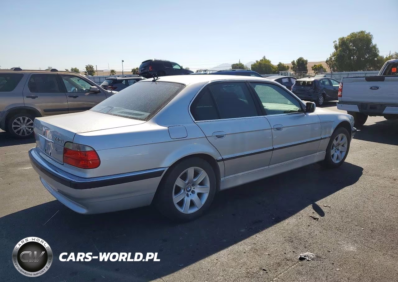 2001 BMW 740 I Automatic VIN:WBAGG83461DN89232 - 3