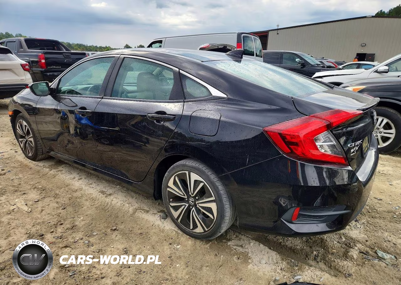 2017 Honda Civic Ex VIN:19XFC1F43HE206756 - 2