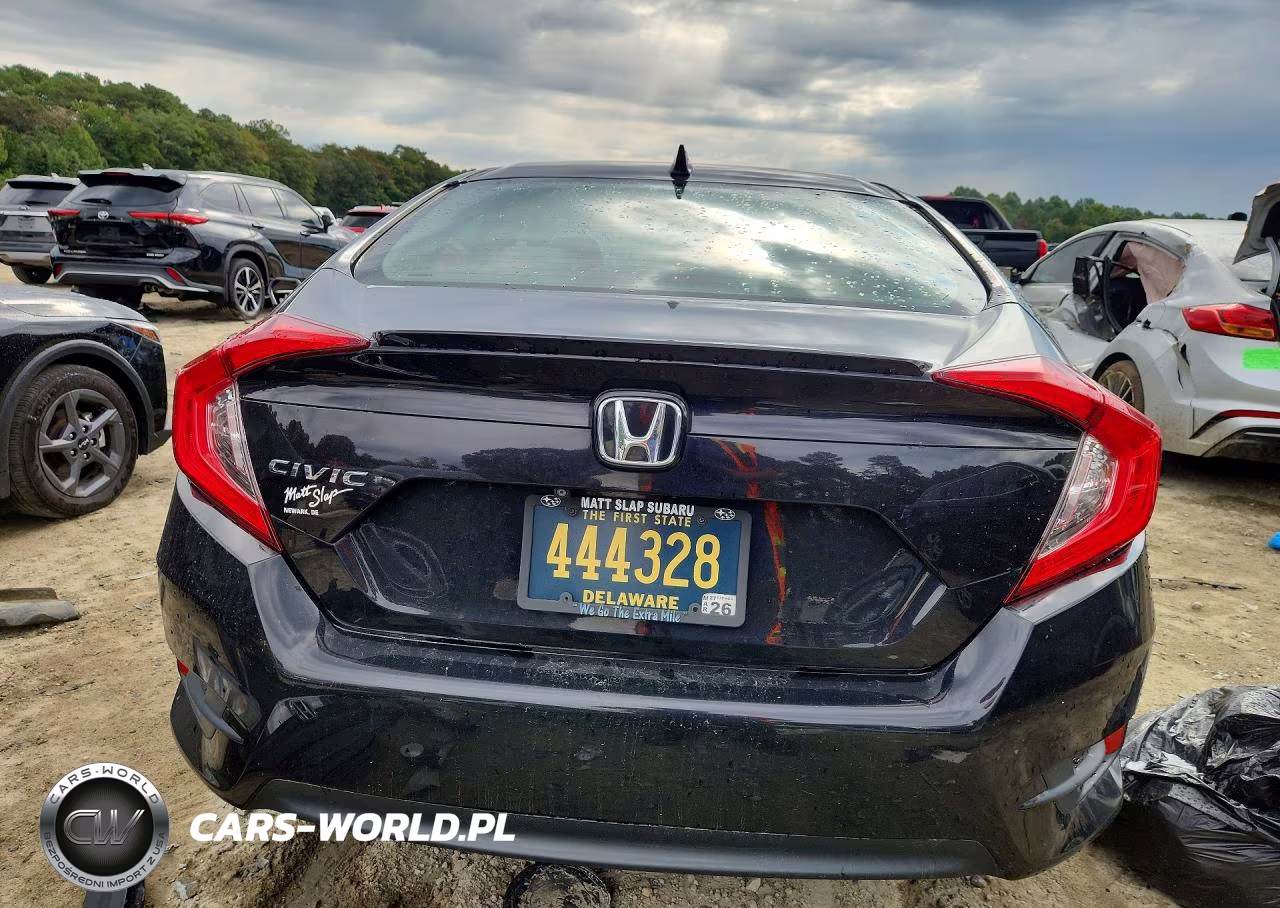 2017 Honda Civic Ex VIN:19XFC1F43HE206756 - 6