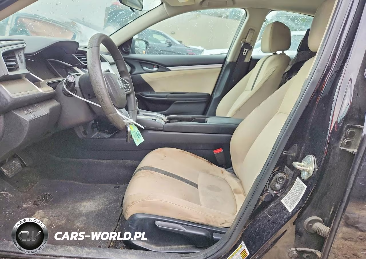 2017 Honda Civic Ex VIN:19XFC1F43HE206756 - 7