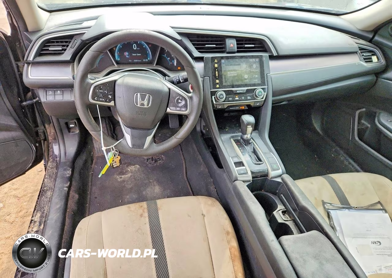 2017 Honda Civic Ex VIN:19XFC1F43HE206756 - 8