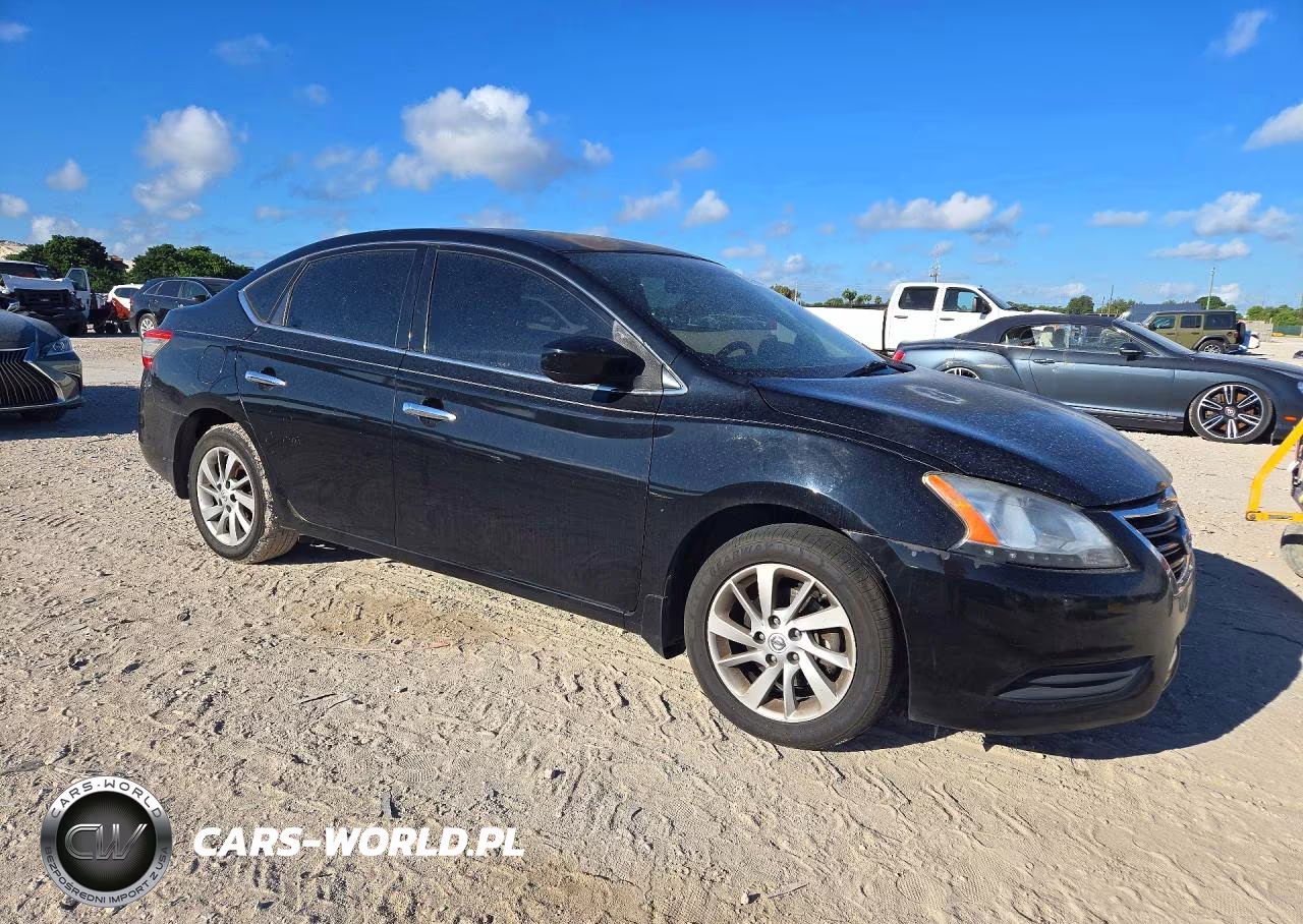 2014 Nissan Sentra S VIN:3N1AB7AP5EY228756 - 4