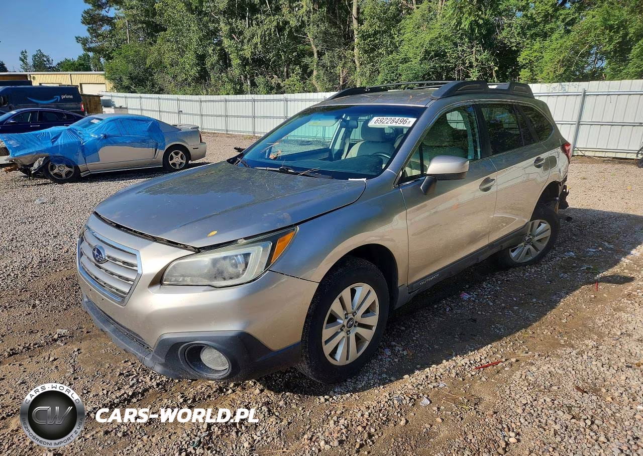 2016 Subaru Outback 2.5I Premium VIN:4S4BSACC9G3340122 - 1