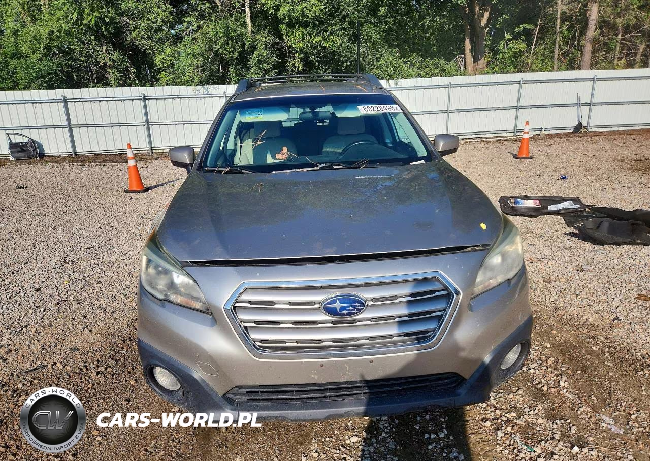 2016 Subaru Outback 2.5I Premium VIN:4S4BSACC9G3340122 - 5
