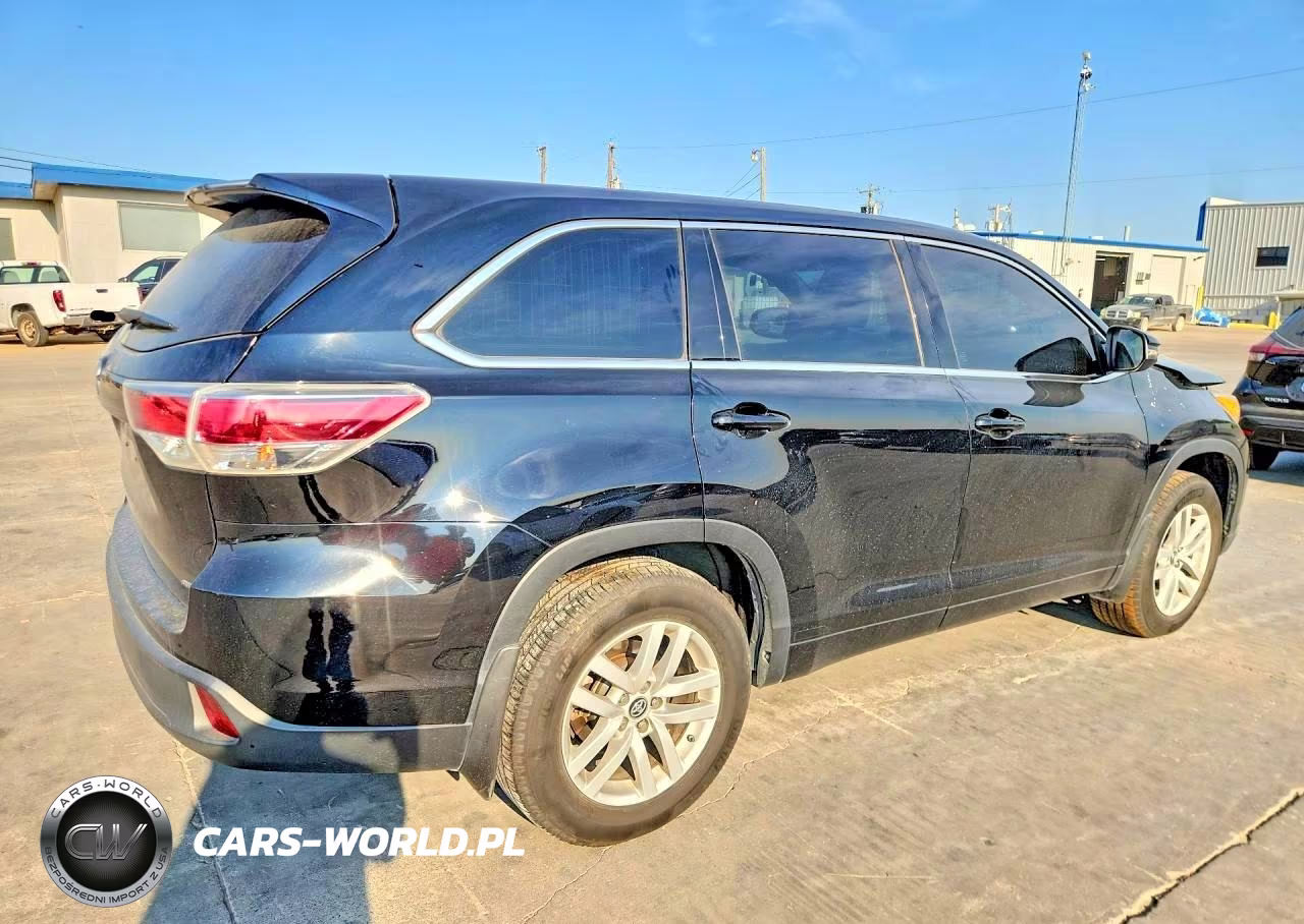 2016 Toyota Highlander Le VIN:5TDBKRFHXGS337769 - 3